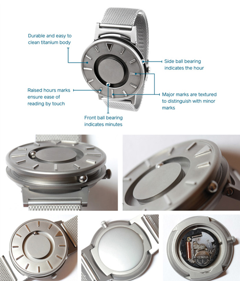 Bradley, timepiece, specifications, watch, universal, communication 